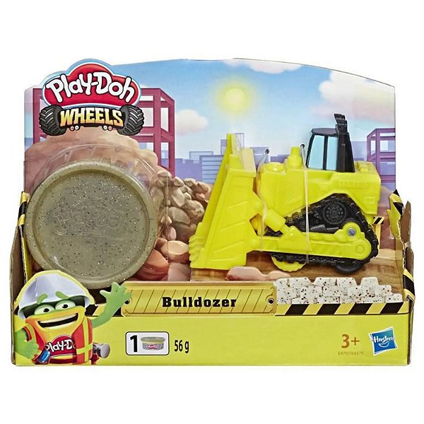 Trator de Esteira Play-Doh Wheels - Hasbro