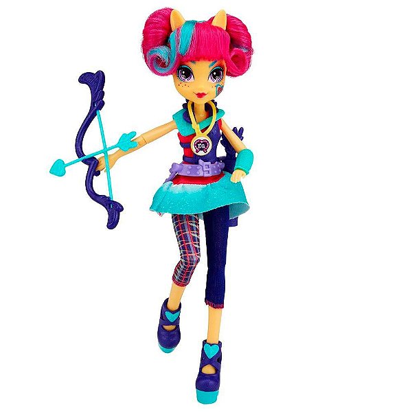 Boneca My Little Pony Equestria Girls Shadowbolts Sour Sweet - Hasbro