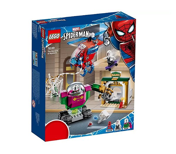 LEGO Super Heroes A Ameaça de Mysterio 163 Peças