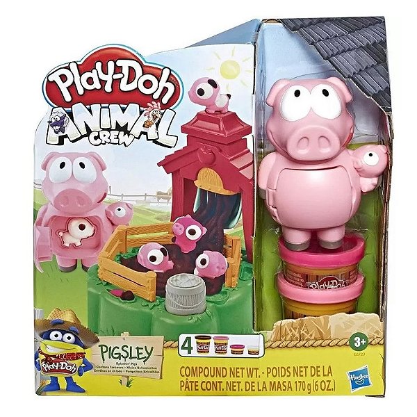 Massinha Play Doh Porquinhos Brincalhões Massa Modelar - Hasbro