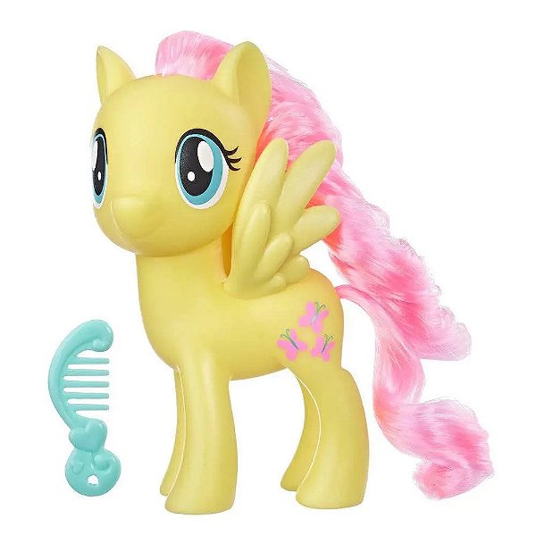 Boneca My Little Pony Fluttershy Pente e Cabelo Hasbro - Hasbro