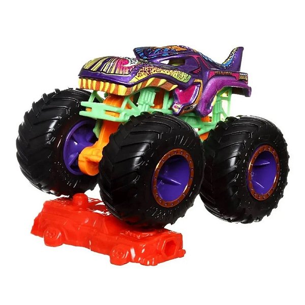 Carrinho Hot Wheels Monster Trucks Mega Wrex - Mattel - A sua Loja