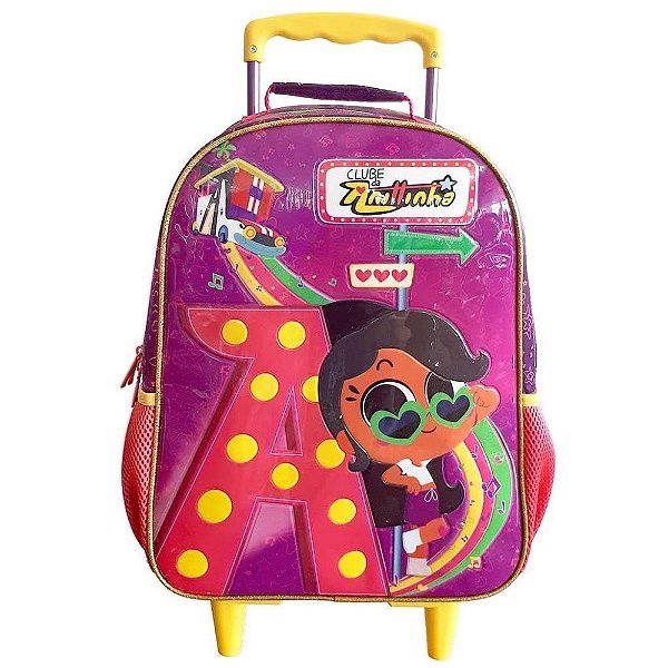 Mochila de Rodinha 16 Clube da Anittinha - Xeryus