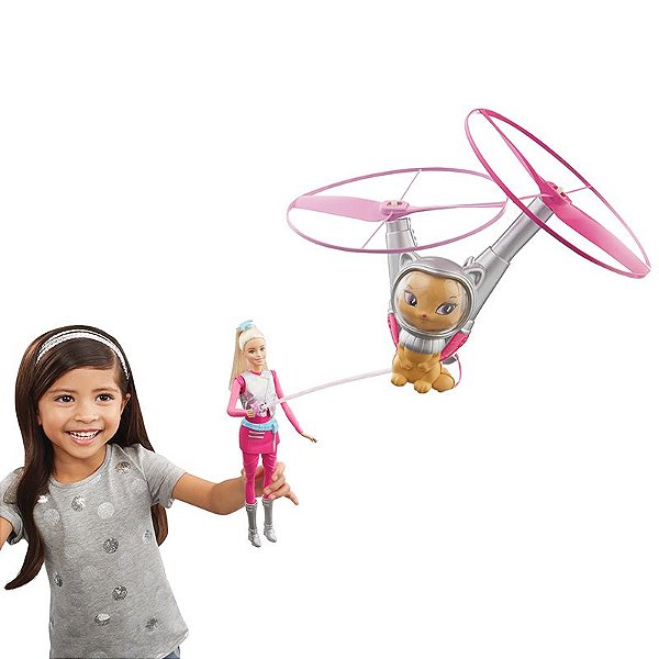 Barbie Aventura Nas Estrelas - Pet Galáctico - Gatinho Dlt53 - Ri Happy