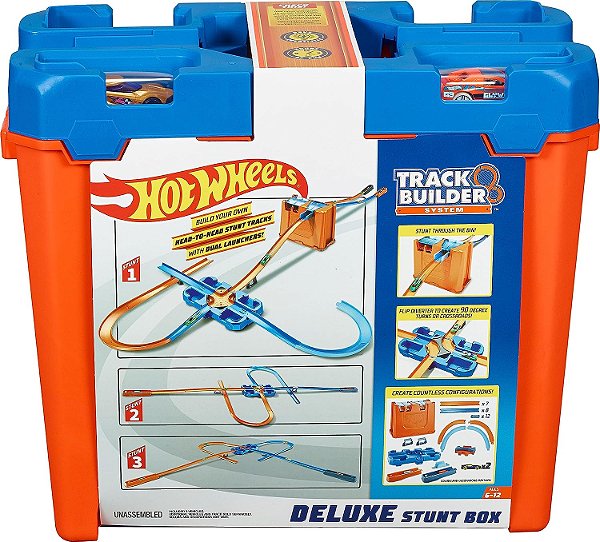 Hot Wheels Caixa de Acrobacias Deluxe - Mattel