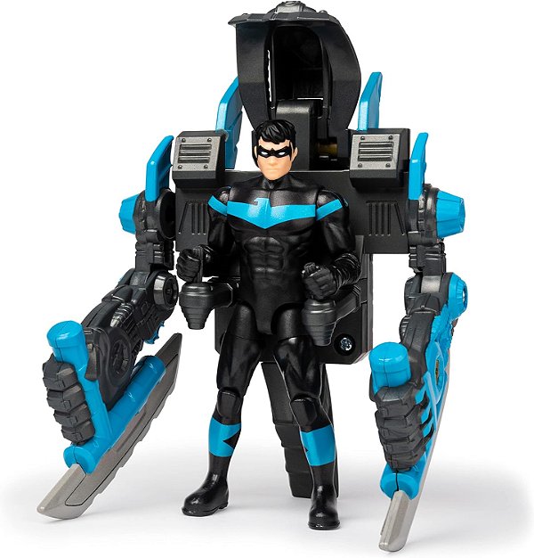 Boneco Batman de Luxo Nightwing Asa Noturna Mega Gear - Sunny