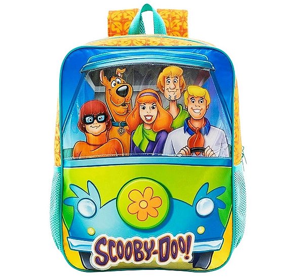 Mochila Escolar G Costas Scooby Doo Maquina Mistério - Xeryus