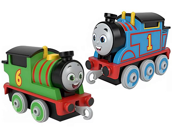 Thomas & Friends Amigos Trenzinho Thomas e Percy - Mattel