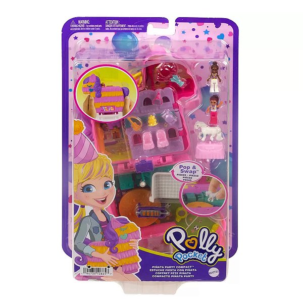 Playset Polly Pocket Festa de Pinhata - Mattel