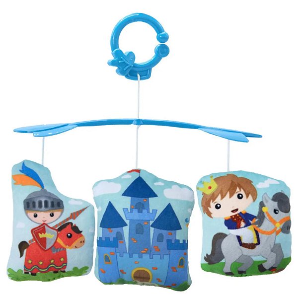 Móbile Musical Principe 2 em 1 para Berço e Carrinho - Kitstar