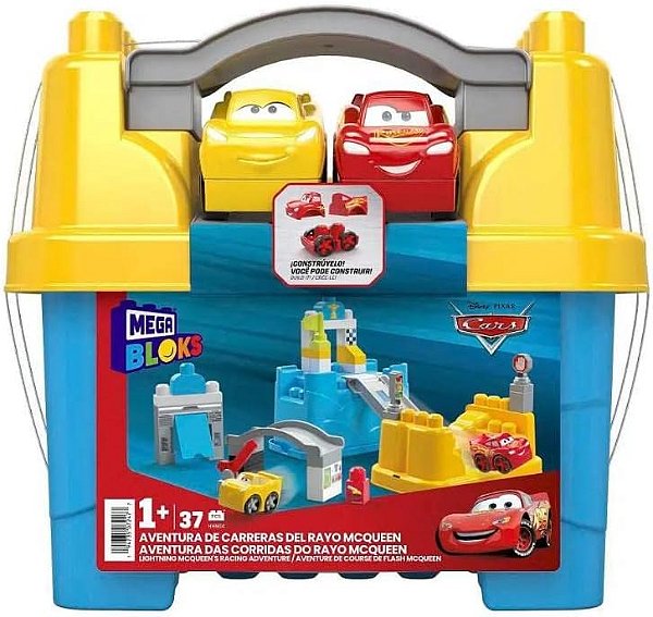 Mega Bloks Jogo de Construção Aventura Relâmpago McQueen - Mattel