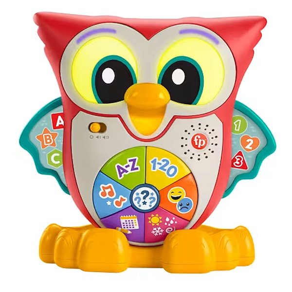 Brinquedo Interativo Linkimals Coruja Olhos Luminosos - Fisher-Price