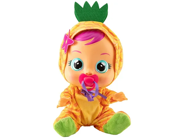 Boneca Fruta Cry Babies Tutti-Frutti Pia Abacaxi - Multikids