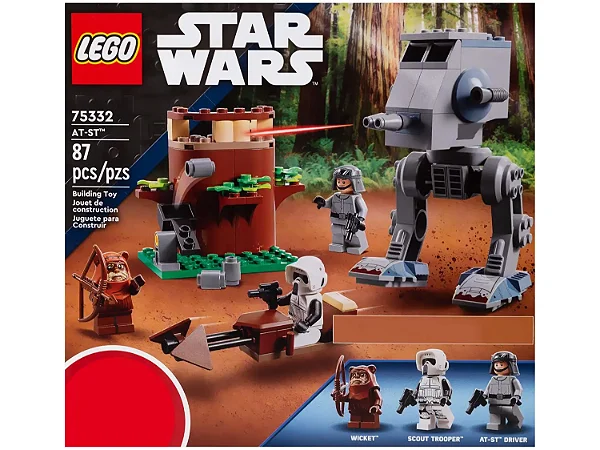 LEGO Star Wars AT-ST Posto de Vigia do Ewok e Scout Trooper 75332