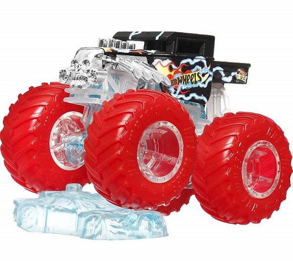 Monster Trucks Hot Wheels Bone Shaker Energia de Demolição - Mattel