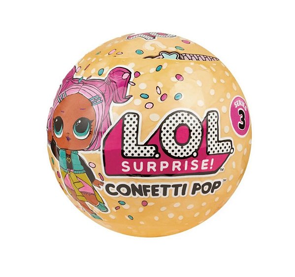 Boneca LOL Surprise! Série 3 Confetti POP - Candide