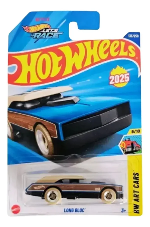 Hot Wheels Let´s Race 2025 Long Bloc HW Art Cars - Mattel