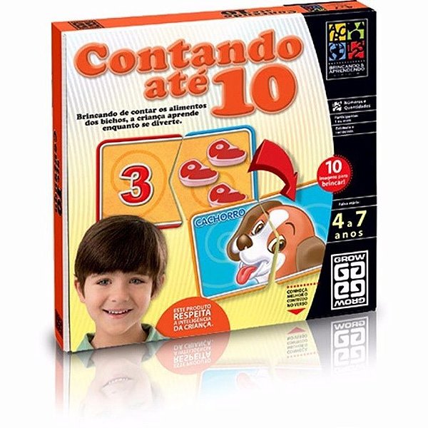 Jogo Contando ate 10 - Grow