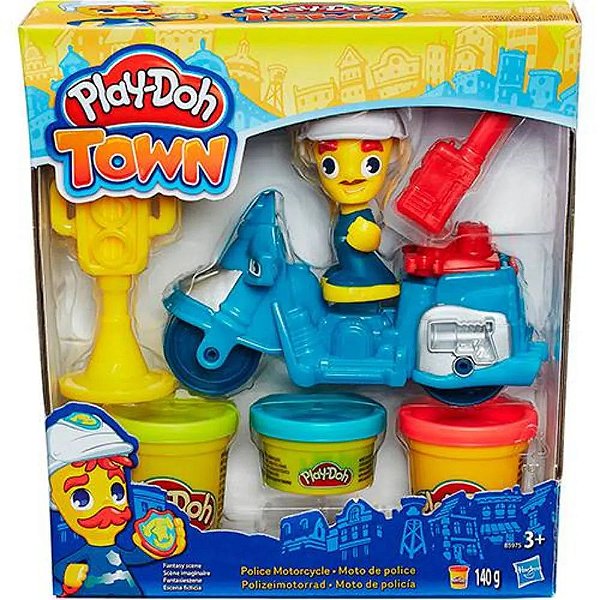 Massa De Modelar Play-doh Town Mini Veículo - Hasbro