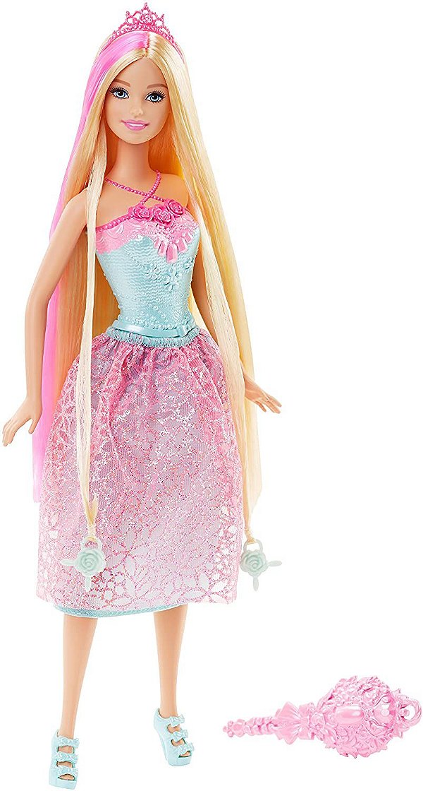 Boneca Barbie Princesa Cabelo Longo - Mattel