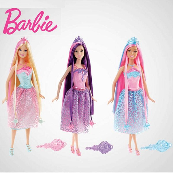 Boneca Barbie Princesa Cabelo Longo Rosa Mattel A Sua Loja De Brinquedos 10 Off No Boleto 1034