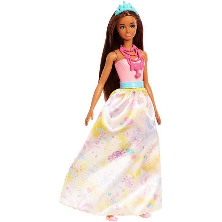 Boneca Barbie Princesa Dreamtopia Morena Doce - Mattel
