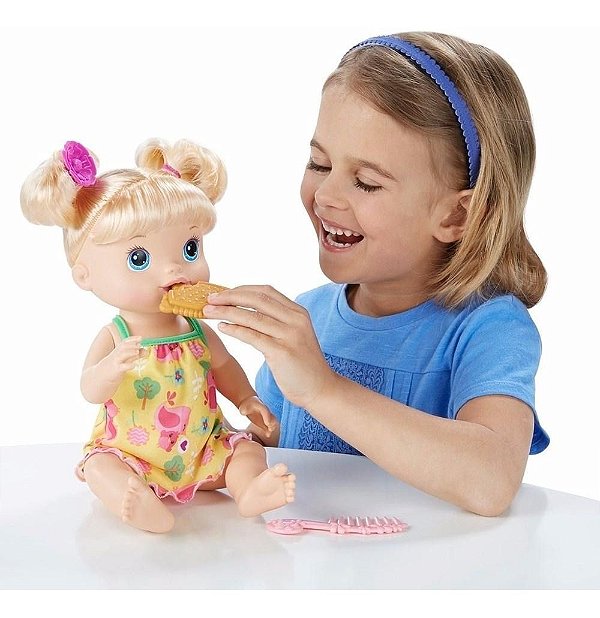 Boneca Baby Alive Lindo Penteado Loira - Hasbro