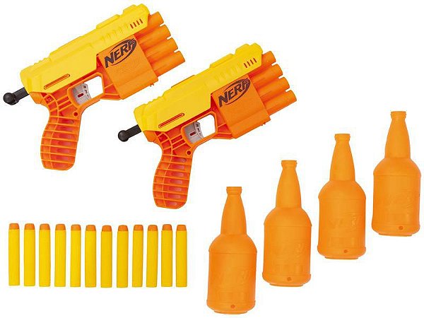 Nerf Alpha Strike Fang com Alvo Duplo - Hasbro