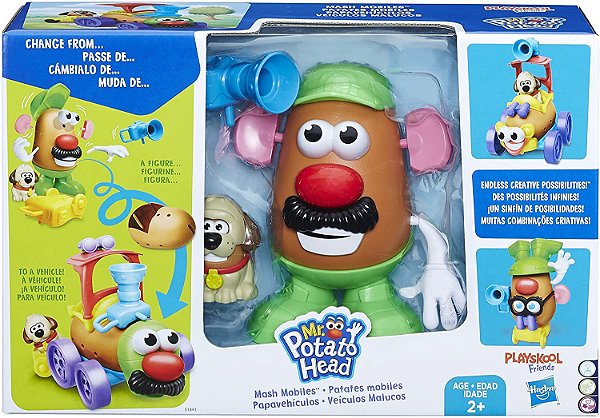 Boneco Cabeça de Batata  Mr. Potato Head Veículos Malucos - Hasbro