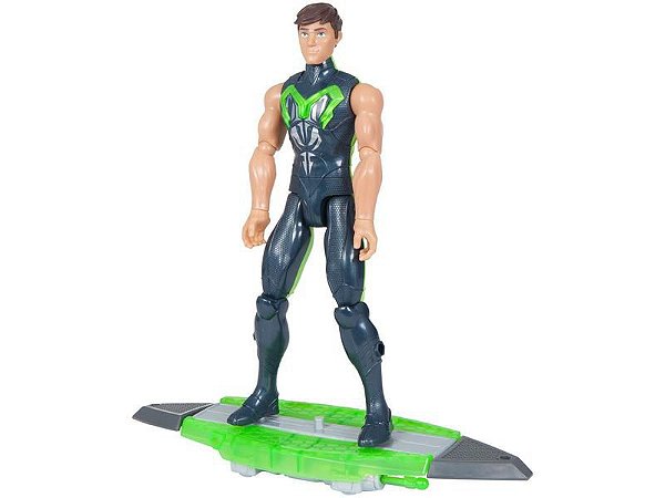 Boneco Max Steel Lançador Aquático - Mattel