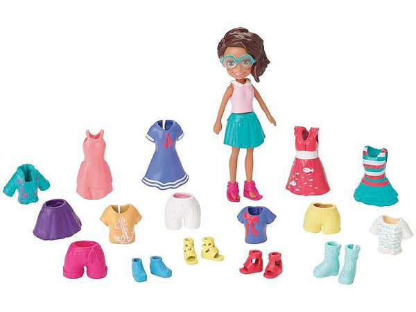 Boneca Polly Pocket Pronta Para Festa Estelar - Mattel