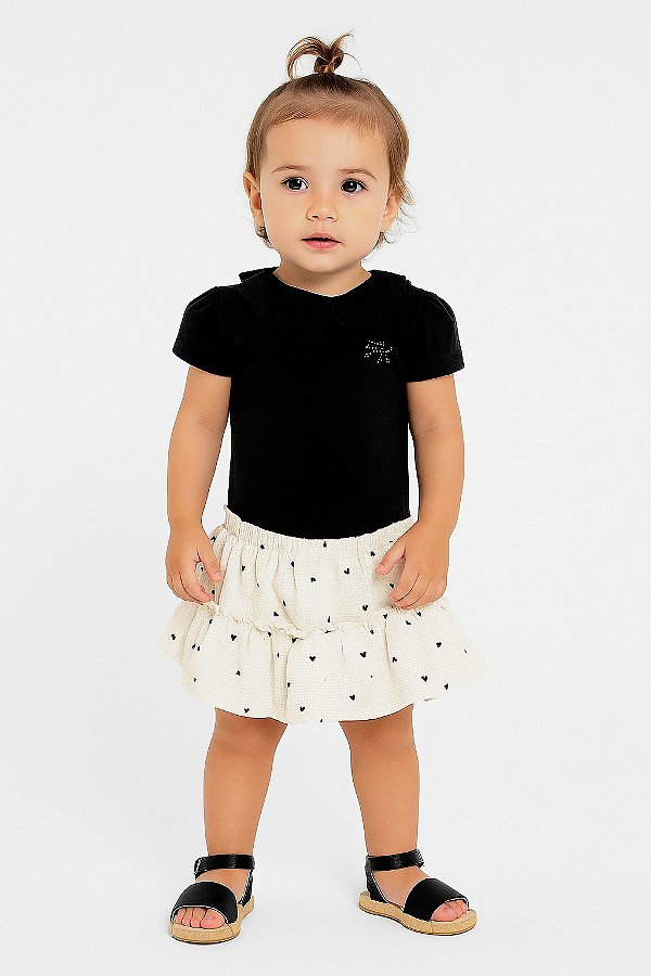 CONJUNTO INFANTIL TRICK NICK EM COTTON LEVE E MOLECOTTON DE VISCOSE LUREX