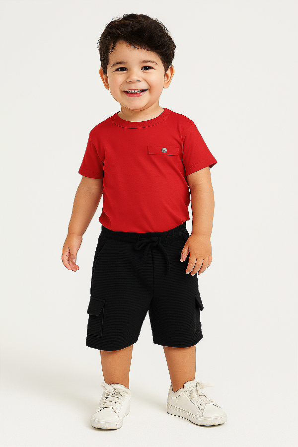 CAMISETA INFANTIL TRICK NICK EM MEIA MALHA