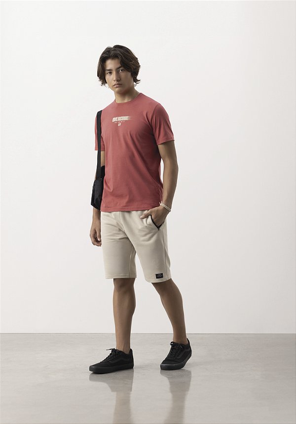 CAMISETA JUVENIL COM ESTAMPA EM ALGODÃO FICO