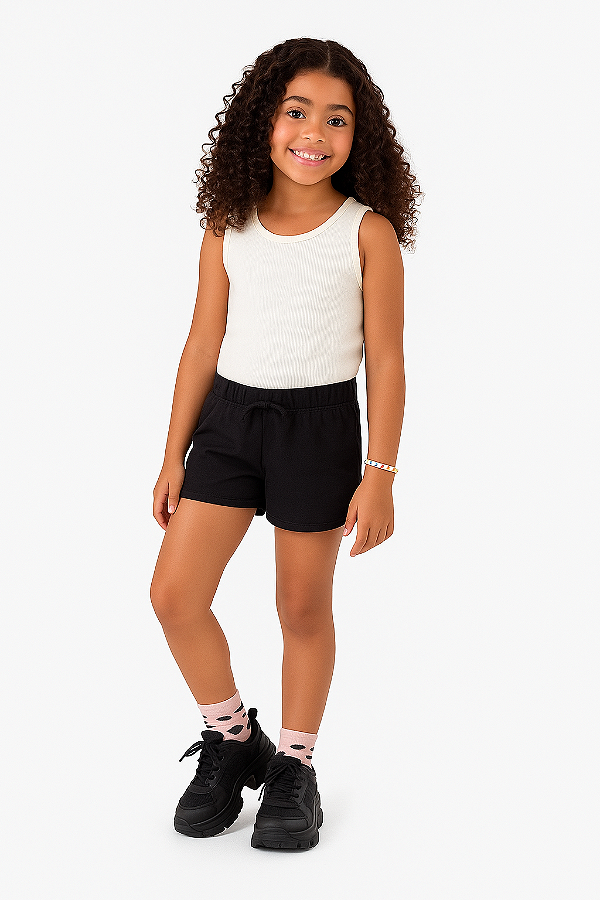 REGATA INFANTIL FEMININA EM RIBANA COM COSTAS NADADOR