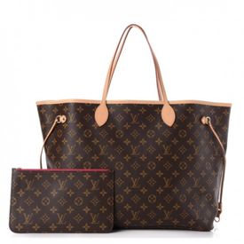 Bolsa LV Neverfull Premium Monograma + Nécessaire