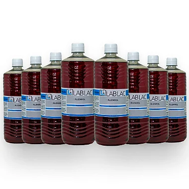 KIT COM 8 UNIDADES DE ALIZAROL (ESCOLHA A GRADUAÇÃO °GL) (R$ 11,50 POR UNIDADE)