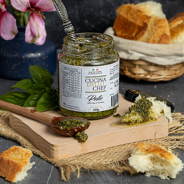 Molho Pesto 200G - Cucina Dello Chef