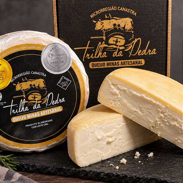 Queijo Minas Artesanal da Canastra Trilha da Pedra - 950g