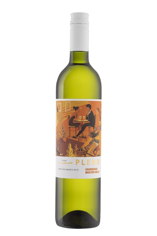 Vinho Nacional Pleno Branco Moscato Giallo 750ml