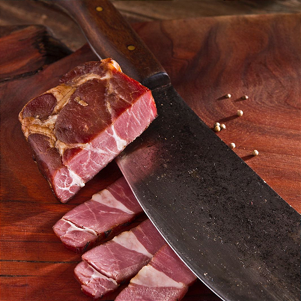Bacon de Whisky Santo Cutelo 200g - validade 15-03