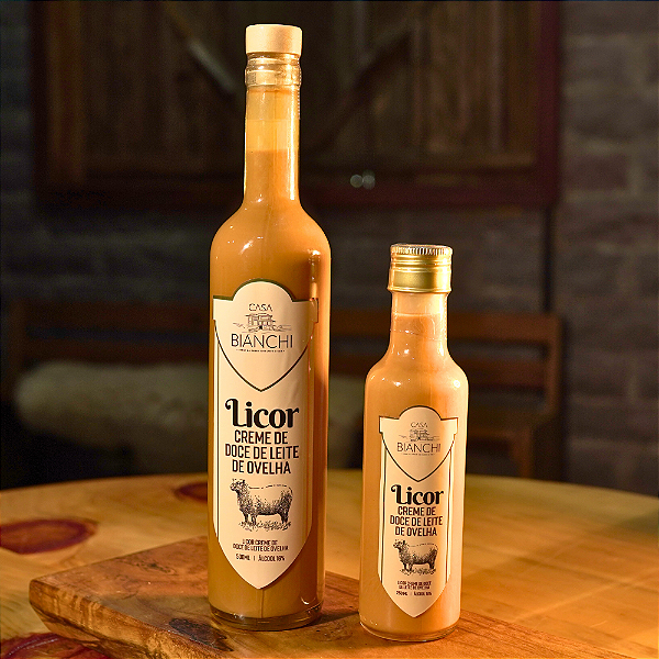 Licor de Doce de Leite de Ovelha