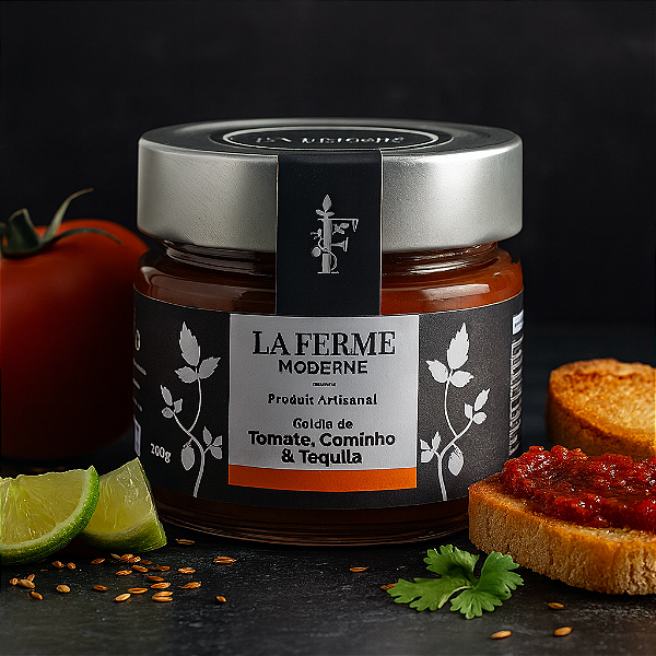 Geleia De Tomate, Cominho E Tequila  La Ferme 200G