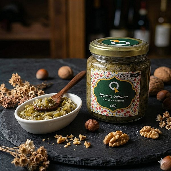 Antepasto Iguaria Siciliana Abobrinha E Alcaparras Epicier 220G