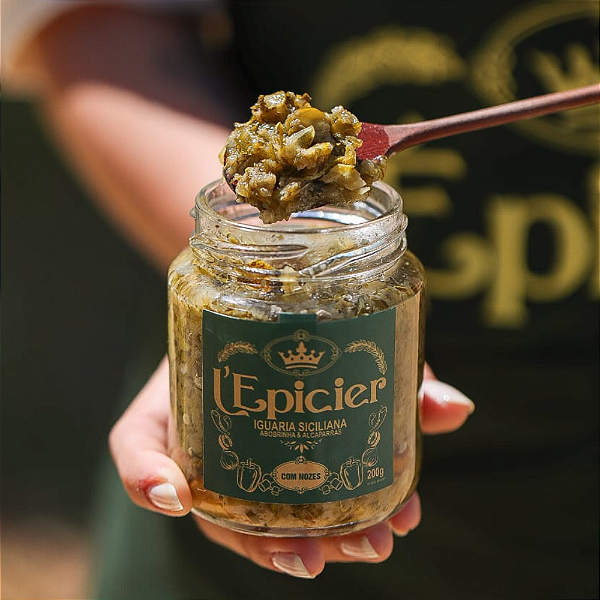 Antepasto Iguaria Siciliana Abobrinha E Alcaparras Epicier 220G