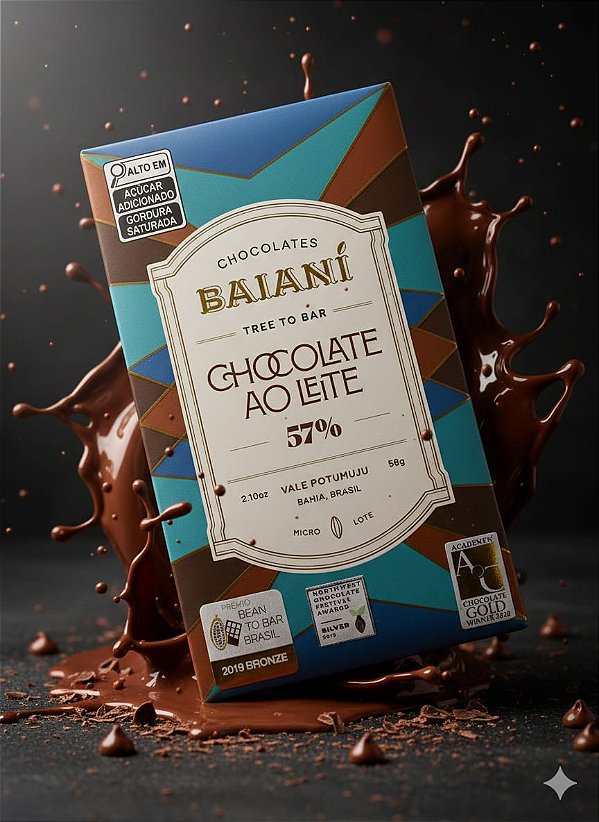 Chocolate ao Leite 57% 58g