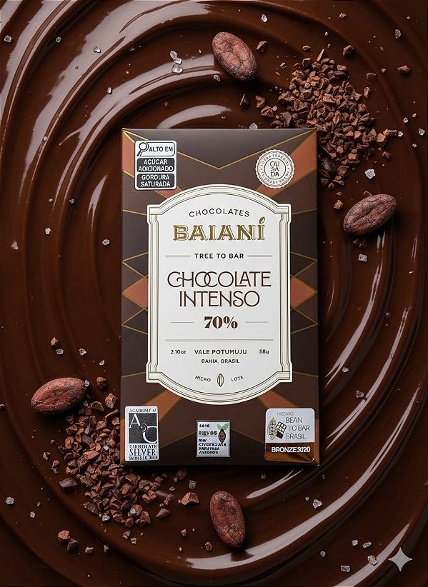 Chocolate Intenso 70% 58g