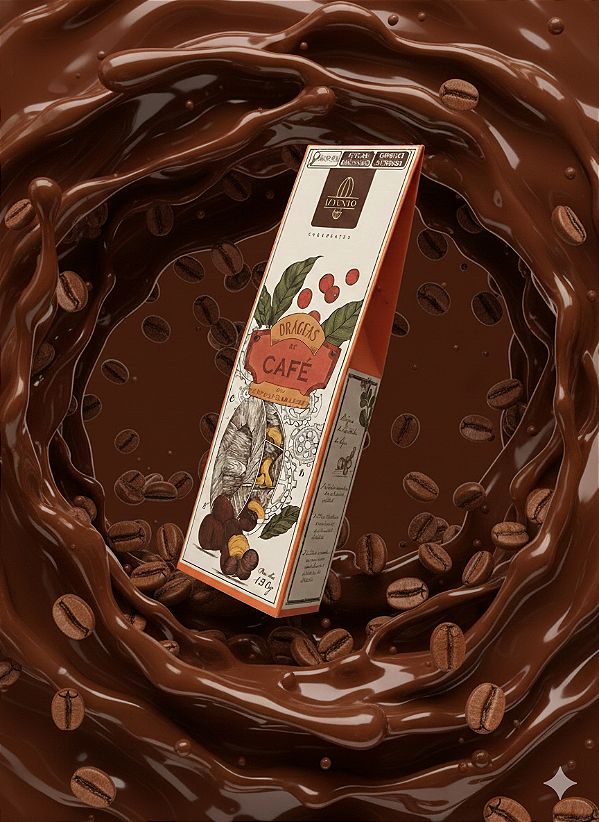 Drágeas de Café com Chocolate ao Leite 120g