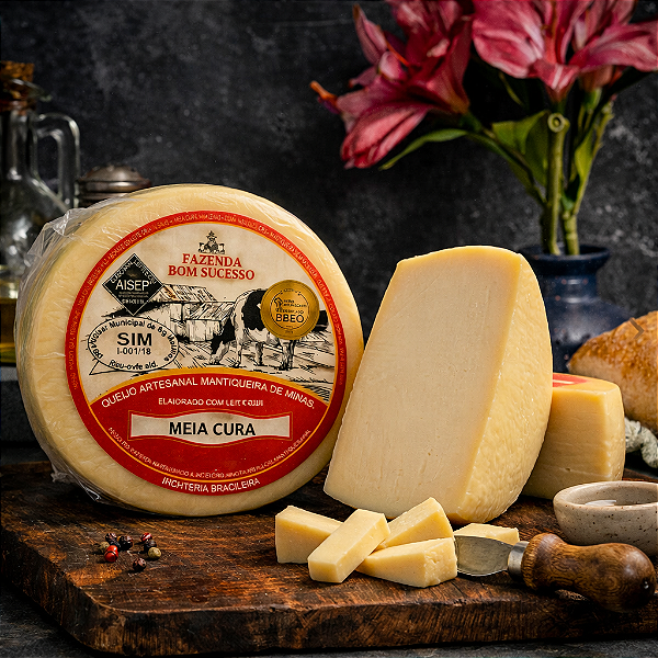 Queijo Meia Cura Bom Sucesso 480g