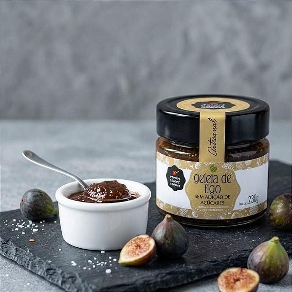 Geléia de Figo Zero 0% Adição de Açucares - 230g